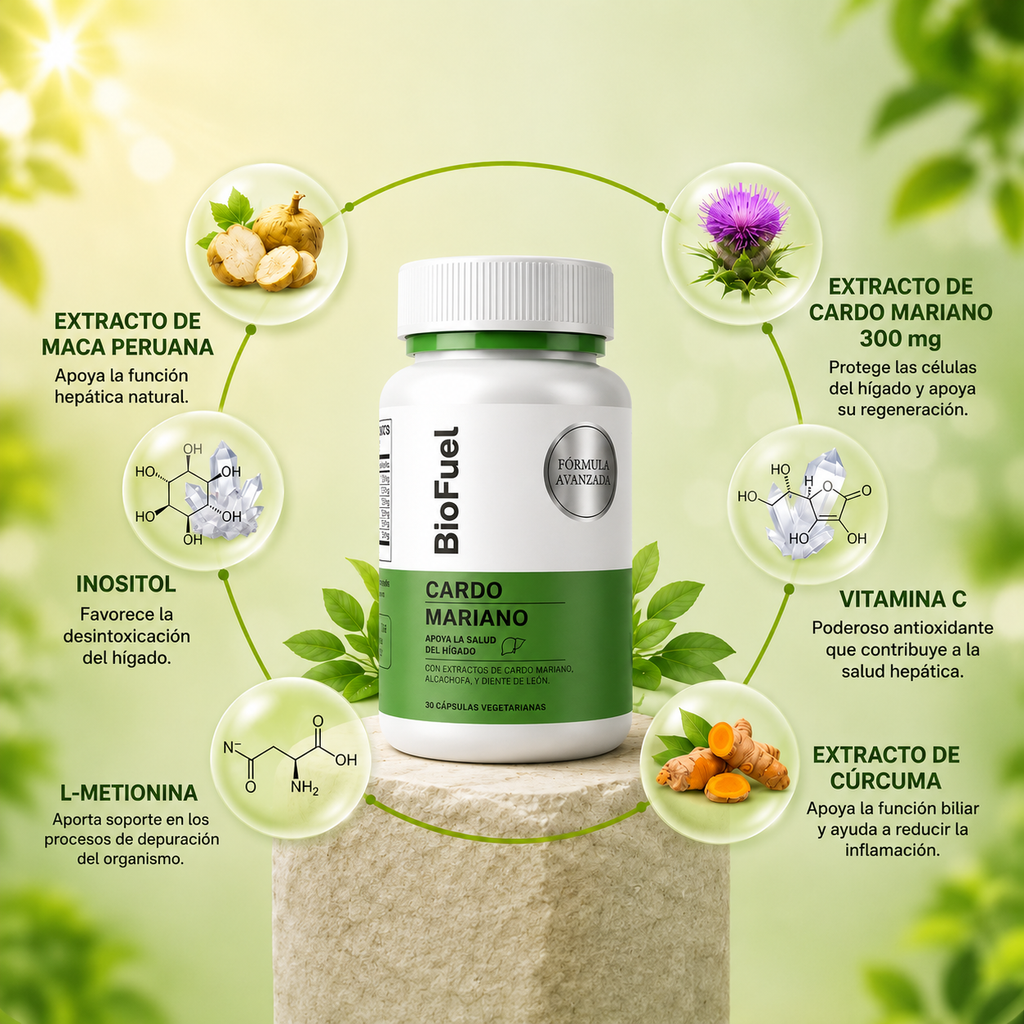 BioFuel™ — Para el cuerpo que no responde aunque hagas todo bien.