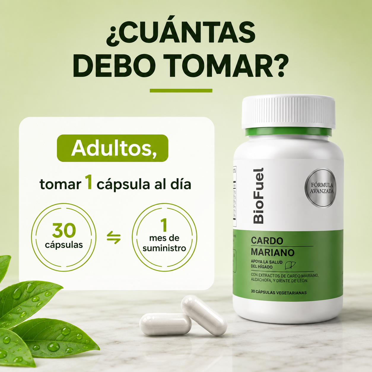 BioFuel™ — Para el cuerpo que no responde aunque hagas todo bien.