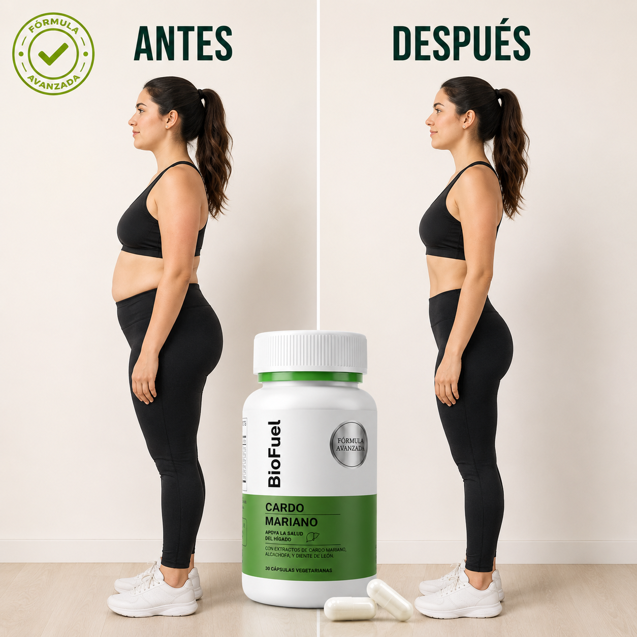 BioFuel™ — Para el cuerpo que no responde aunque hagas todo bien.